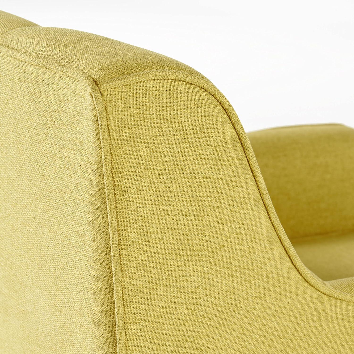 image:imageChristopher Knight Home Felicity MidCentury Modern Fabric Upholstered Accent Chair Wooden Living Room Club Chair Bedroom Comfy Reading Chair Navy BlueWasabi