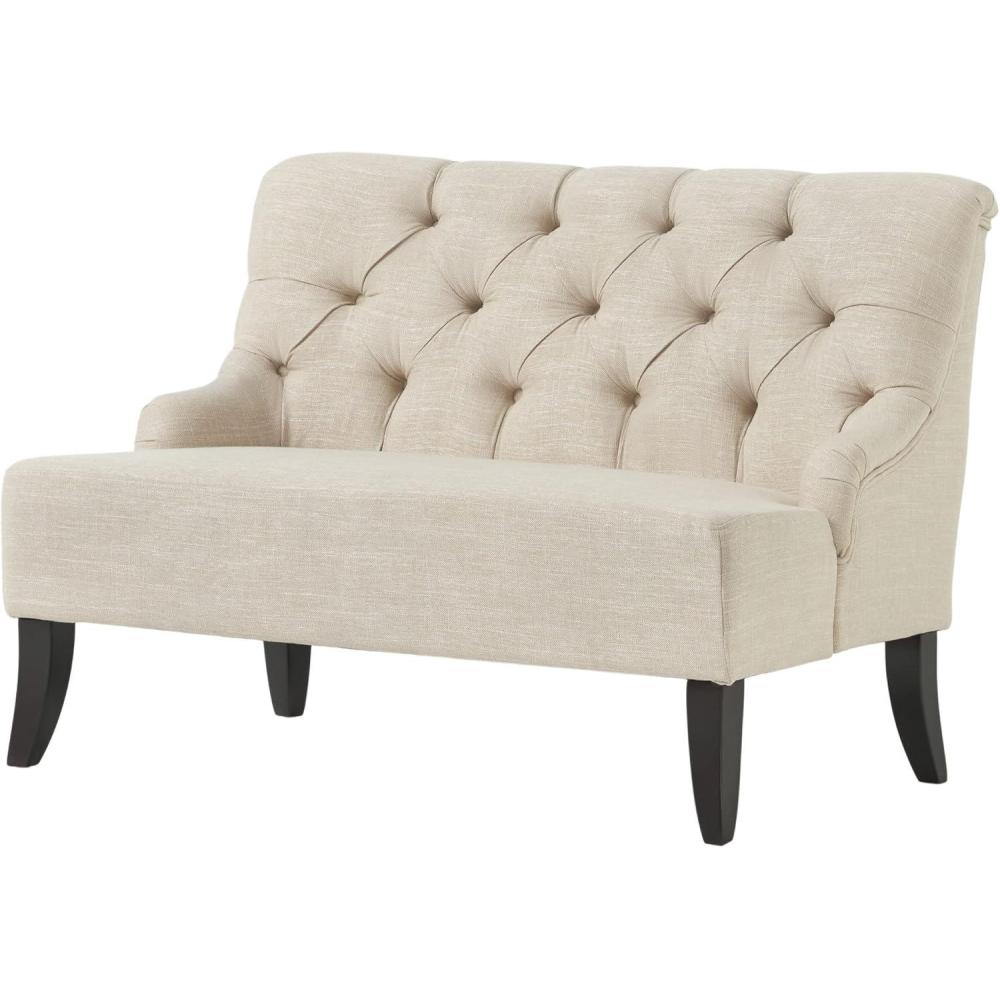 image:imageChristopher Knight Home Nicole Fabric Settee Light BeigeSettee