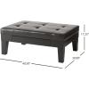 Christopher Knight Home Tucson Coffee Table, Brown 40.5″ x 29.5″ x 17.75″(Expresso)