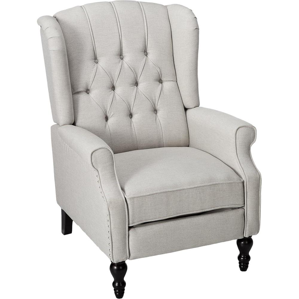 image:imageChristopher Knight Home Walter Fabric Recliner Light Grey Dimensions 3475D x 2800W x 4125H