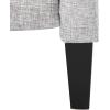 Christopher Knight Home Ellyn Fabric Recliner (Set of 2), Light Gray Tweed, Dark Brown(Light Gray Tweed  Dark Brown)