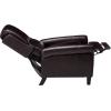 GDFStudio Christopher Knight Home Haddan PU Recliner, Burgundy(Burgundy)