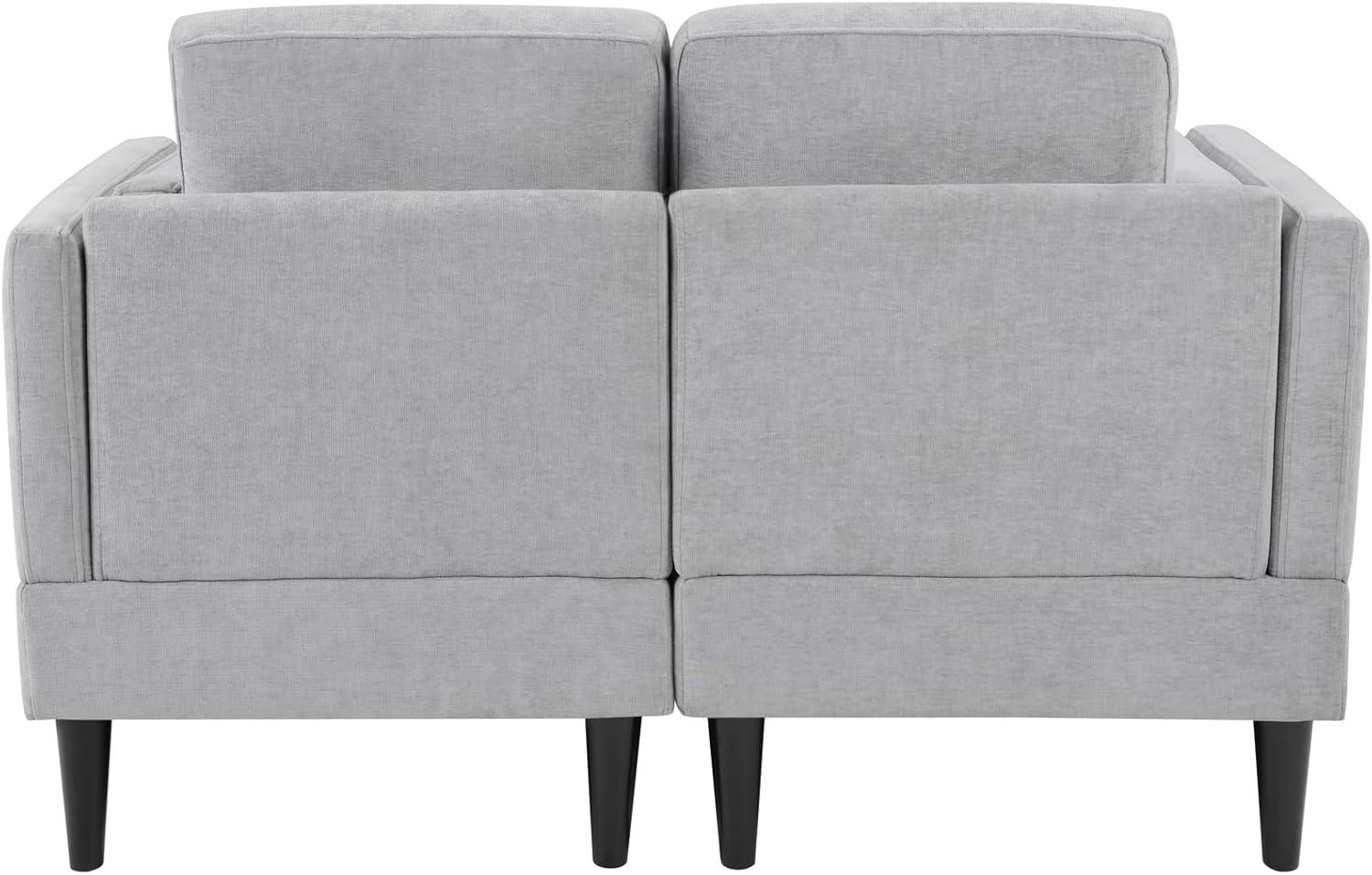 image:imageChristopher Knight Home Homal Modern Oversized Sleeper Sofa Bed for Living Room Chenille Upholstered Chaise Lounge Sofa with Wooden Frame Comfy Chaise Lounge Chair Indoor BlackGrey