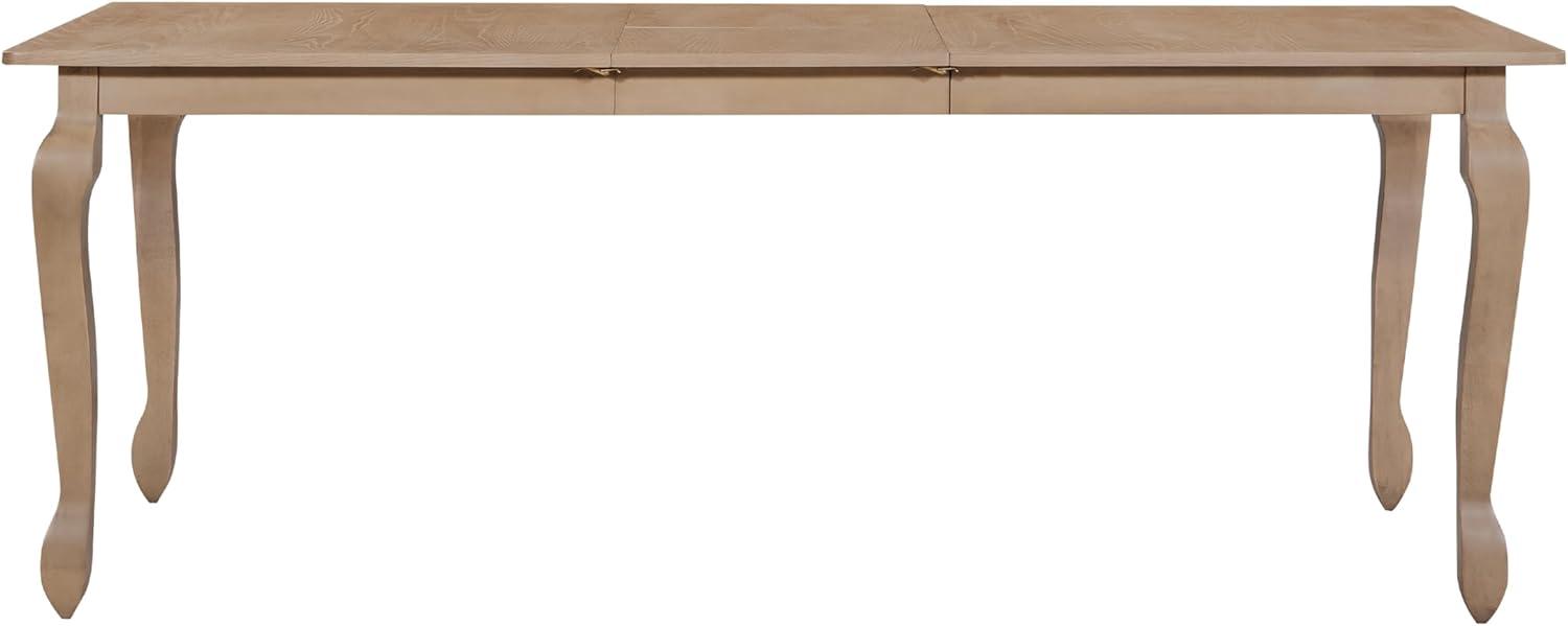 image:imageChristopher Knight Home Cole Wooden 7 Piece Dining Table Set with Chairs Extendable Dining Room Table Set with Butterfly Leaf Design Rustic Upholstered Dining Chairs Set of 6 Light NaturalBeigeLight Naturalbeige