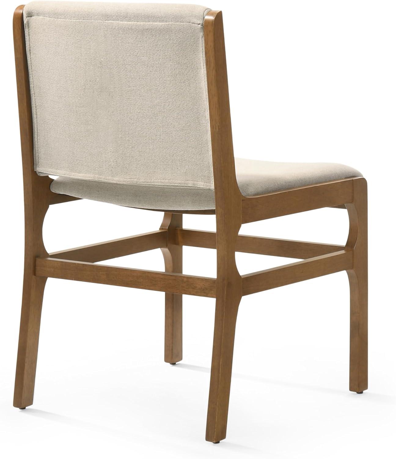 image:imageChristopher Knight Home Coston Modern Dining Table Set for 6 Kitchen Table and Dining Chairs Set of 6 Solid Wood Dining Room Table Set for 6 BeigeWalnut