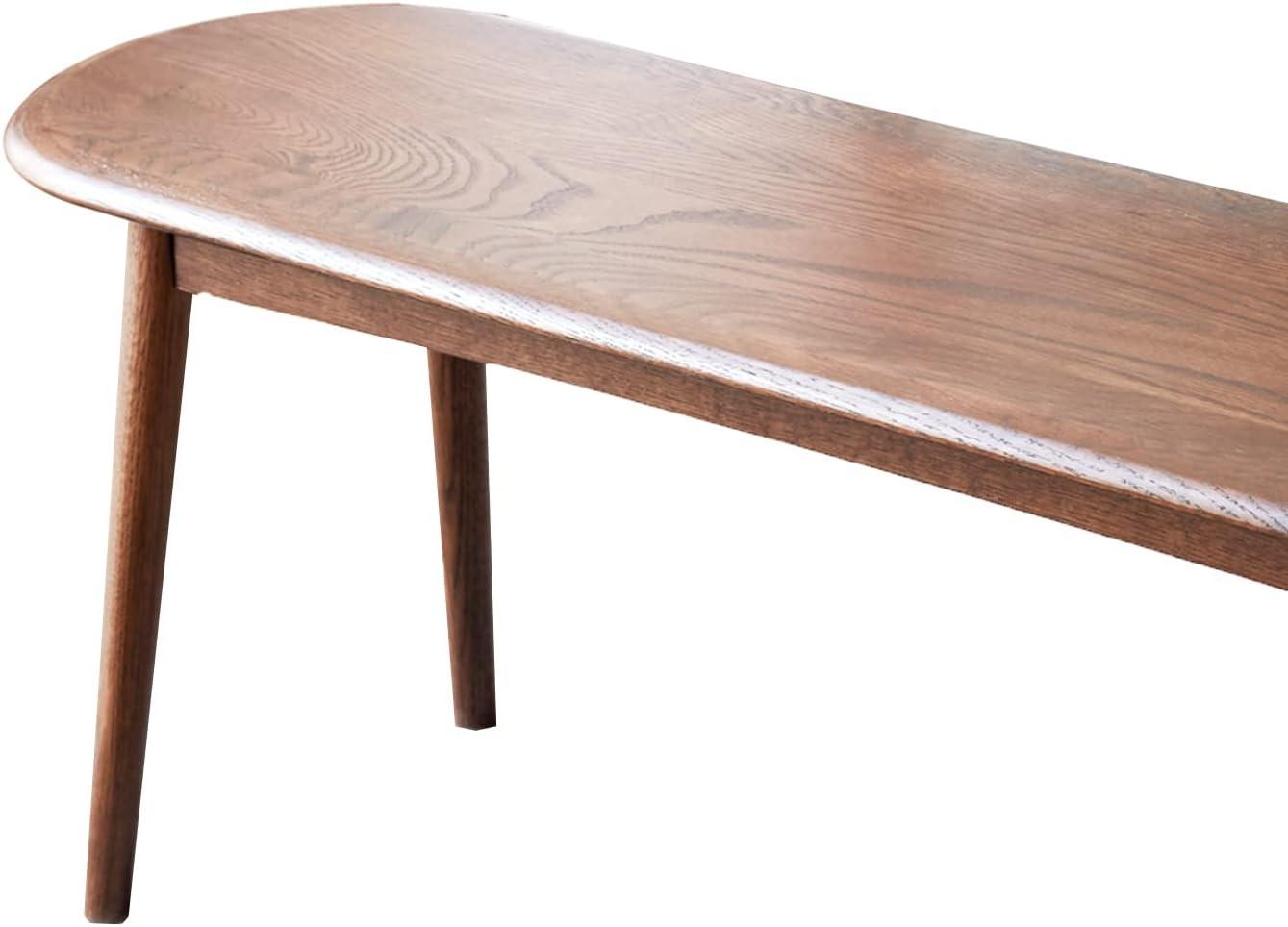 image:imageChristopher Knight Home Ella Dining Bench Oak Wood Dining Bench Oval Shaped Chair End of Bed Entryway Foot Seats Kitchen Chair 3937Small Benches for Living Room Dining Room Home Decor NaturalWalnut4724