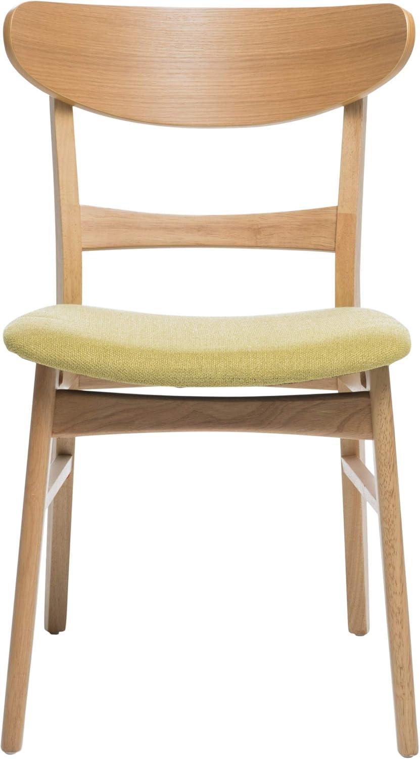 image:imageChristopher Knight Home Idalia MidCentury Modern 7 Piece Dining Set Light Beige and WalnutNatural Oak Green Tea