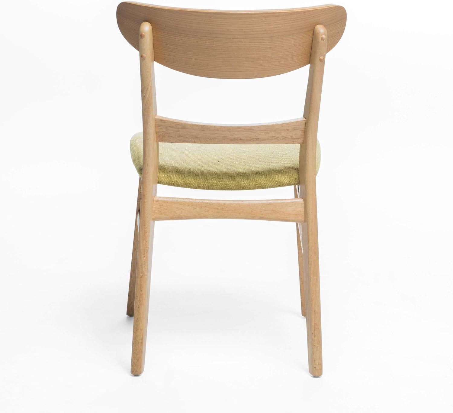 image:imageChristopher Knight Home Idalia MidCentury Modern 7 Piece Dining Set Light Beige and WalnutNatural Oak Green Tea