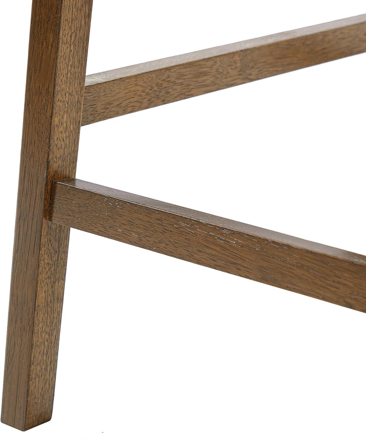 image:imageChristopher Knight Home Kaylin Modern Counter Height Bar Stools Set of 2 Upholstered Bar Stool for Kitchen Island Rubberwood Dining Room Chair Counter Stool with Footrest NaturalBeigeBrownbeigeRattan Back
