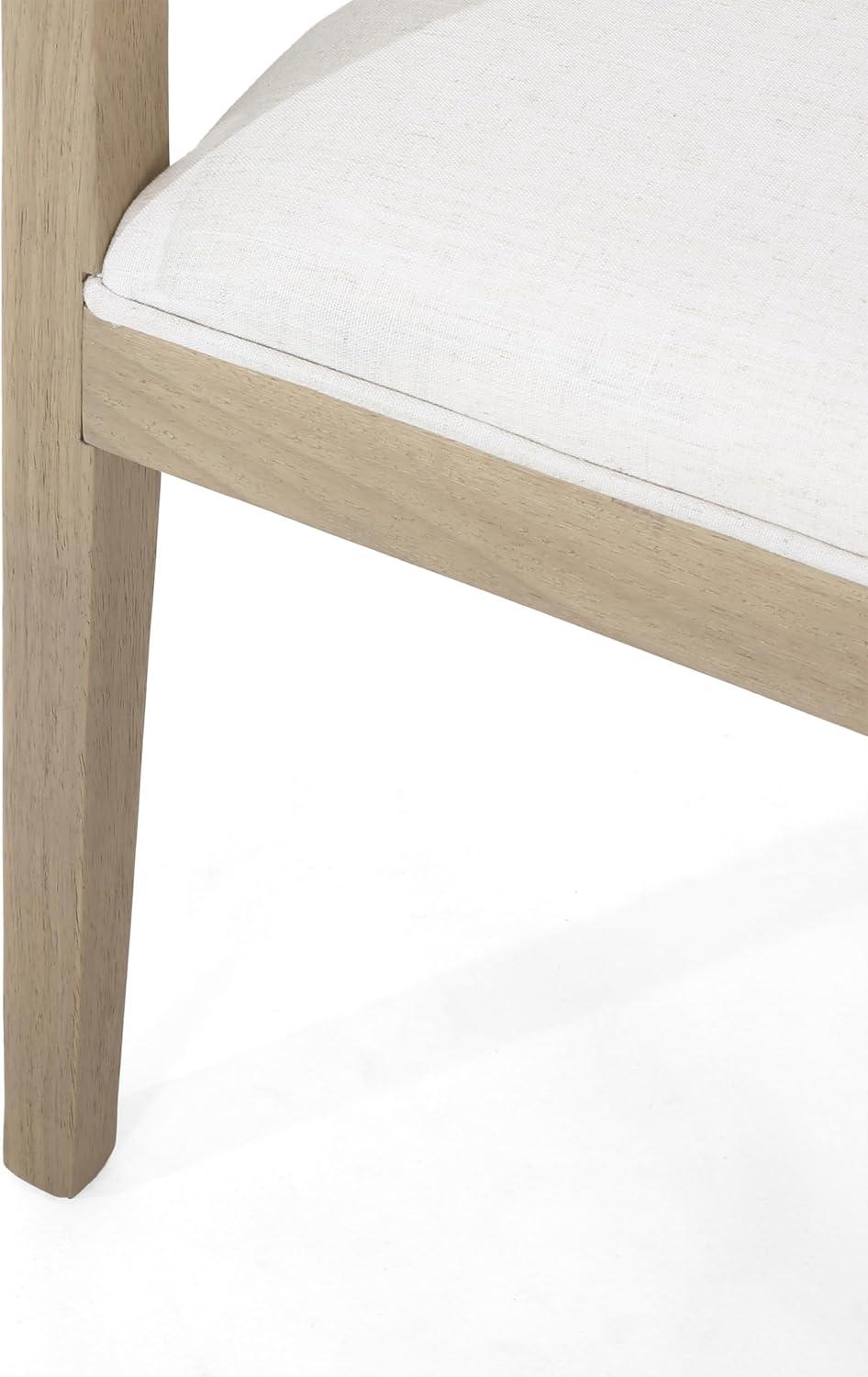 image:imageChristopher Knight Home Ladieu Extendable Dining Table Set for 4 Expandable Kitchen Table and Dining Chairs Set of 4 Rubberwood Dining Room Table Set for 4 Beige BoucleNaturalBeigenatural