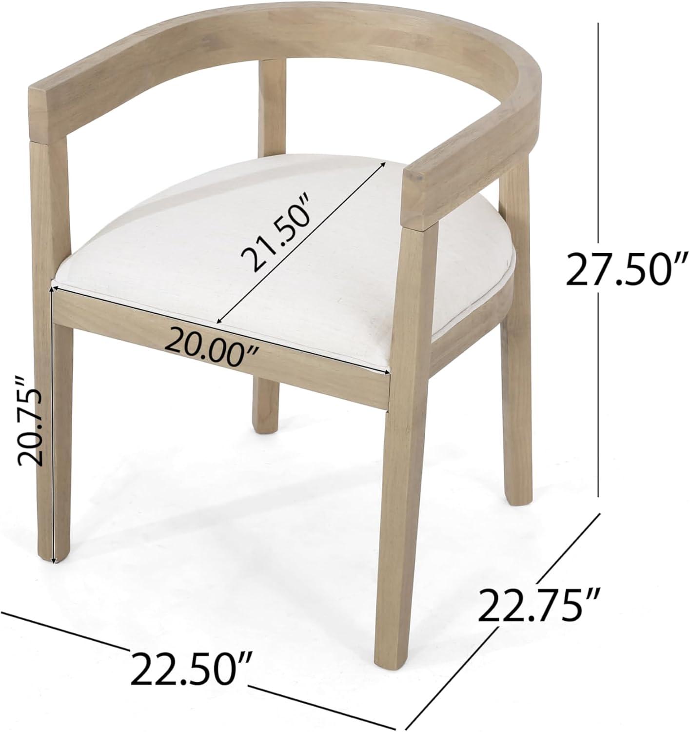 image:imageChristopher Knight Home Ladieu Extendable Dining Table Set for 4 Expandable Kitchen Table and Dining Chairs Set of 4 Rubberwood Dining Room Table Set for 4 Beige BoucleNaturalBeigenatural