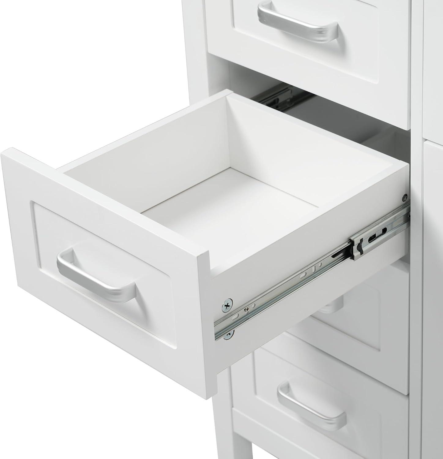 image:imageChristopher Knight Home Pineas 48 Modern Bathroom Vanity with Resin Sink Combo Set Wooden Bathroom Vanity Organizer with Drawers Soft Closing Door Bathroom Storage Cabinet with Sink WhiteWhite