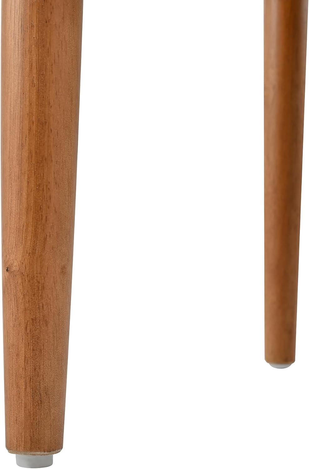 image:imageChristopher Knight Home Polly Modern Dining Table Set for 6 Solid Wood Kitchen Table and Dining Chairs Set of 6 Rubberwood Dining Room Table Set 6 BeigeWalnut