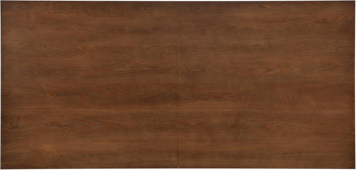 image:imageChristopher Knight Home Qiyana Modern Dining Table Set for 6 Comfy Upholstered Dining Chairs and Solid Wood Kitchen Table Set Rectangular Dining Room Table Set for 6 Beige Light NaturalBeige Walnut