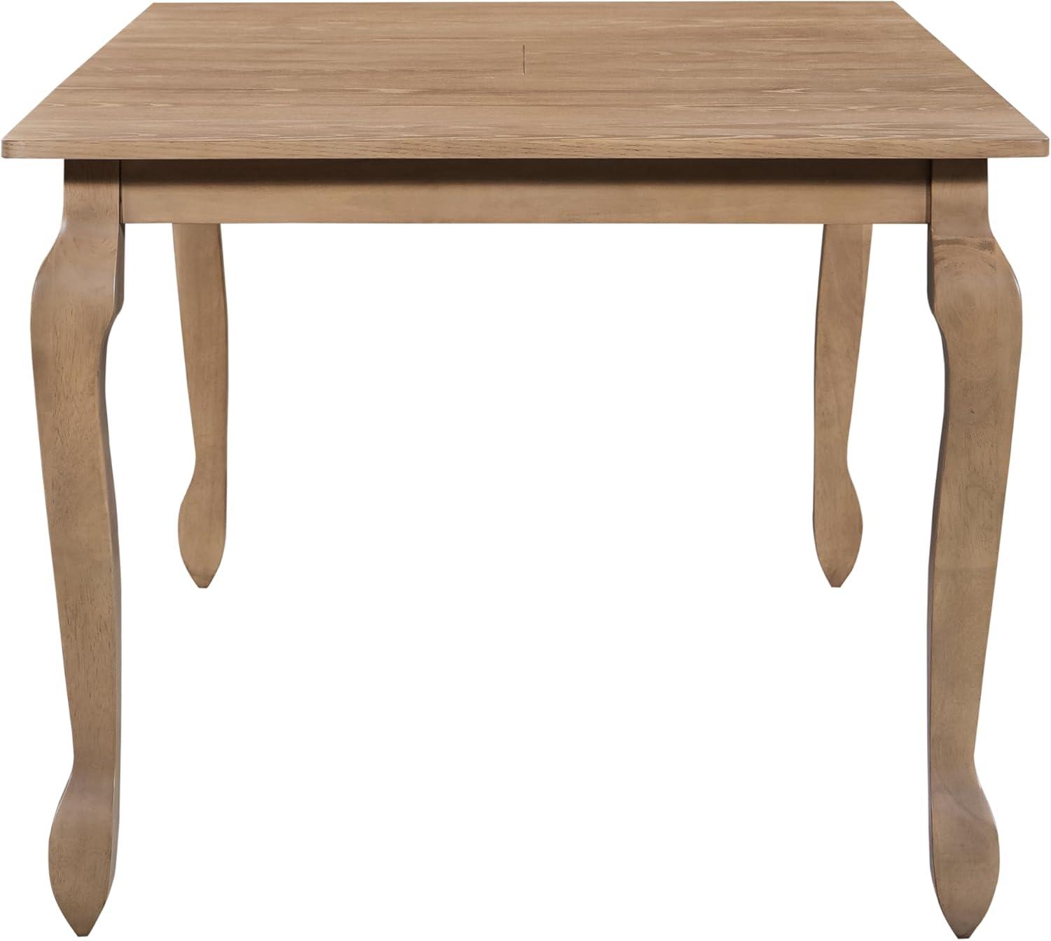 image:imageChristopher Knight Home Shawen Extendable Dining Table Set for 6 Expandable Kitchen Table and Dining Chairs Set of 6 Solid Wood Dining Room Table Set for 6 BeigeNatural BrownBeigenatural Brown