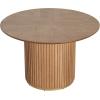 Christopher Knight Home Cashy 5 Piece Dining Table Set for 4, Wooden Dining Set with Pedestal Round Table and Upholstered Chairs, Modern Kitchen and Dining Room Furniture, Light Natural+Beige(Walnut+beige+natural)