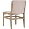 Christopher Knight Home Cashy 5 Piece Dining Table Set for 4, Wooden Dining Set with Pedestal Round Table and Upholstered Chairs, Modern Kitchen and Dining Room Furniture, Light Natural+Beige(Light Natural  Beige)