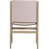 Christopher Knight Home Cashy 5 Piece Dining Table Set for 4, Wooden Dining Set with Pedestal Round Table and Upholstered Chairs, Modern Kitchen and Dining Room Furniture, Light Natural+Beige(Light Natural  Beige)