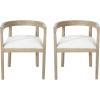 Christopher Knight Home Ladieu Extendable Dining Table Set for 4, Expandable Kitchen Table and Dining Chairs Set of 4, Rubberwood Dining Room Table Set for 4, Beige Boucle+Natural(Beige Boucle+natural)