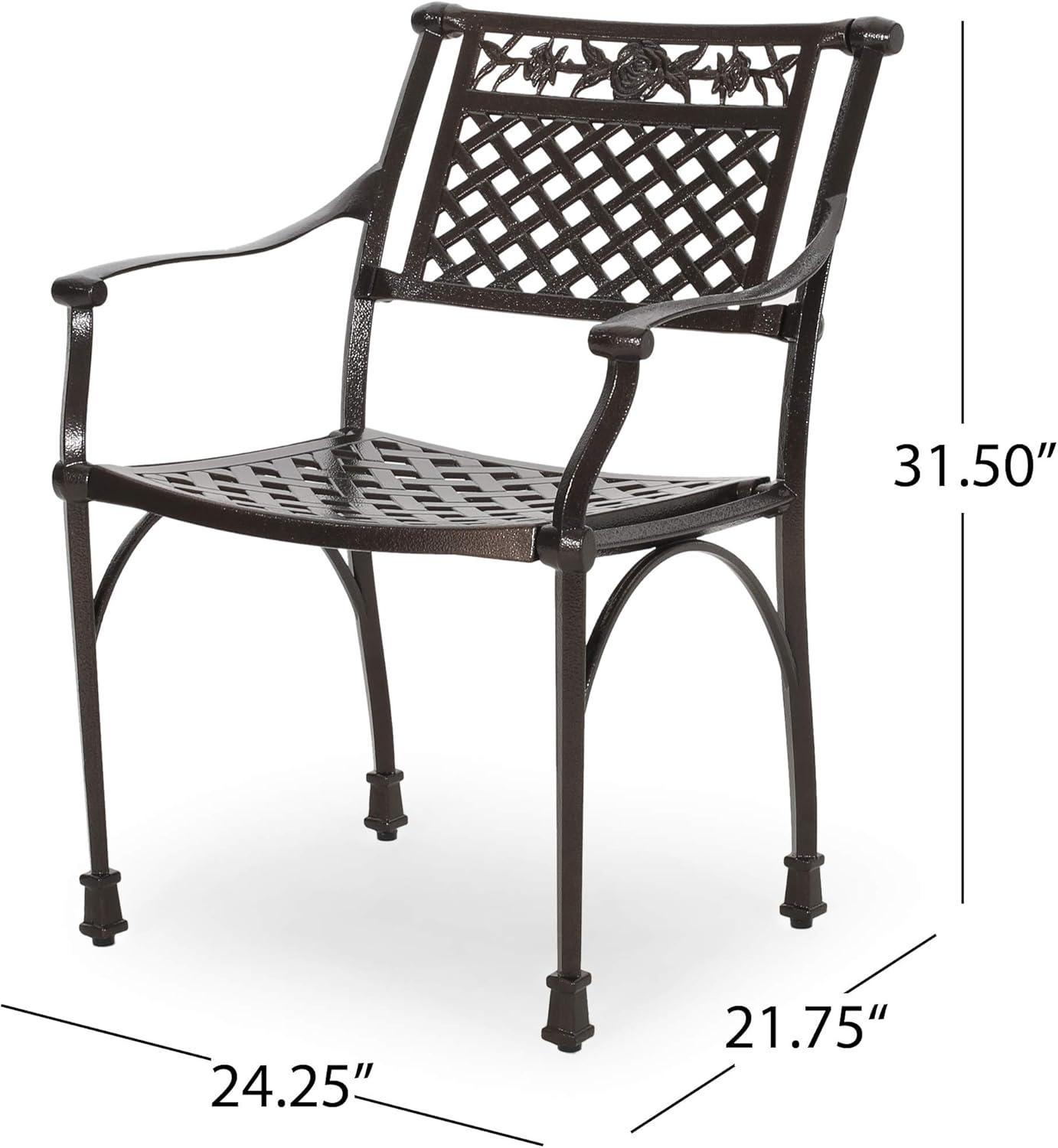 image:imageChristopher Knight Home Carlisle Outdoor Dining Table with Iron Legs Sandblast FinishRustic Metal amp 306036 Toby Outdoor Acacia Wood Bench Sandblast Teak Finish and Black