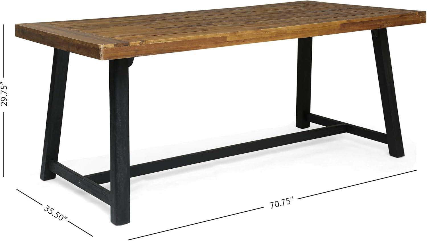 image:imageChristopher Knight Home Castellina Outdoor Dining Sets Black Sandblast Black