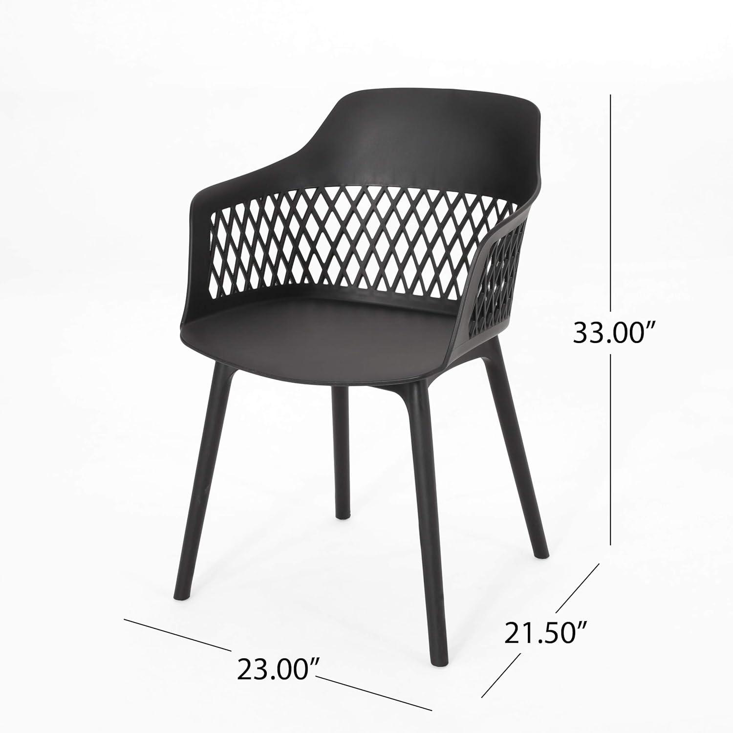 image:imageChristopher Knight Home Miramar Outdoor Dining Sets Black Teak