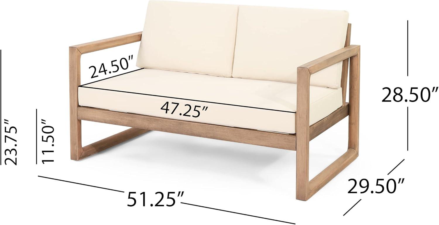 image:imageChristopher Knight Home Stefan Chat Set Beige Brown Wash