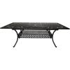 Christopher Knight Home Carrollton Outdoor Aluminum 7 Piece Expandable Dining Set, 22.3 “W x 26.3 “D x 35 “H, Shiny Copper
