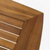 Christopher Knight Home Florence Outdoor 6 Seater Wicker Dining Set, Light Brown, Teak Finish(Light Brown  Teak Finish)