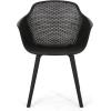 Christopher Knight Home Lotus Outdoor Dining Sets, Black + Teak