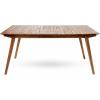 Christopher Knight Home Mesa Outdoor 7-Piece Acacia Wood Dining Set, Teak and Cream