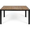 Christopher Knight Home Strada Outdoor Dining Sets, Black + Teak