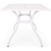 Christopher Knight Home Vincent Traditional Outdoor Aluminum 7 Piece Dining Set, White