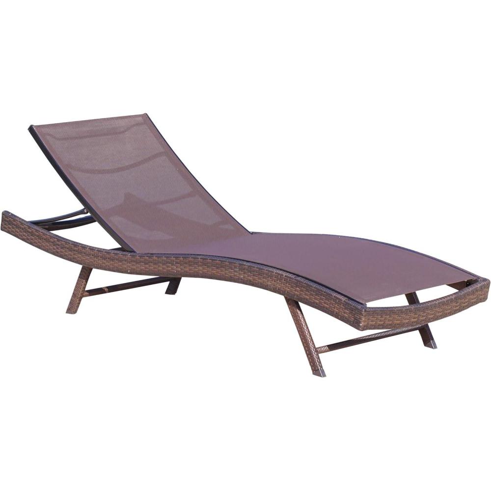 image:imageChristopher Knight Home Kauai Textilene Chaise Lounge Brown