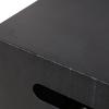 Christopher Knight Home 318047 Wellington Tank Holder, Black + Brushed White