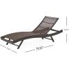 Christopher Knight Home Kauai Textilene Chaise Lounge Set, 2-Pcs Set, Multibrown