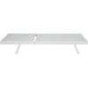 Christopher Knight Home Salton Outdoor Aluminum and Mesh Chaise Lounge Set, 4-Pcs Set, White / White(White + White)