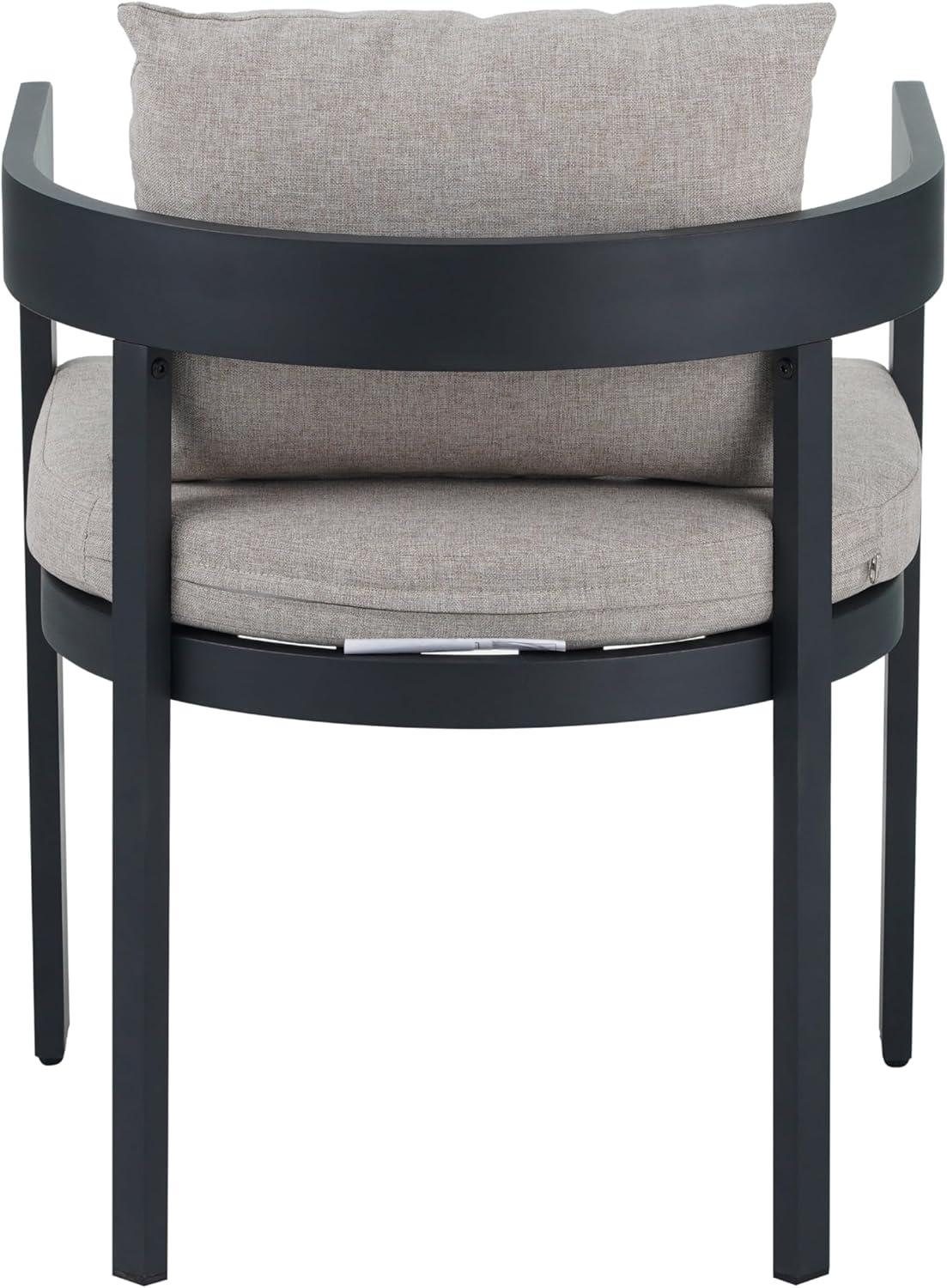 image:imageChristopher Knight Home Elko Acacia Wood Outdoor Dining Set for 6 Wooden 7 Piece Patio Dining Table Set Outdoor Metal Dining Chair and Table Set with Cushion Patio Furniture Set TeakLight GrayTeakdark Gray