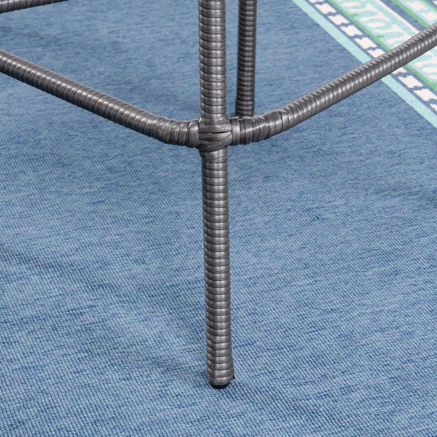image:imageChristopher Knight Home Jiro Outdoor Wicker Barstool Gray