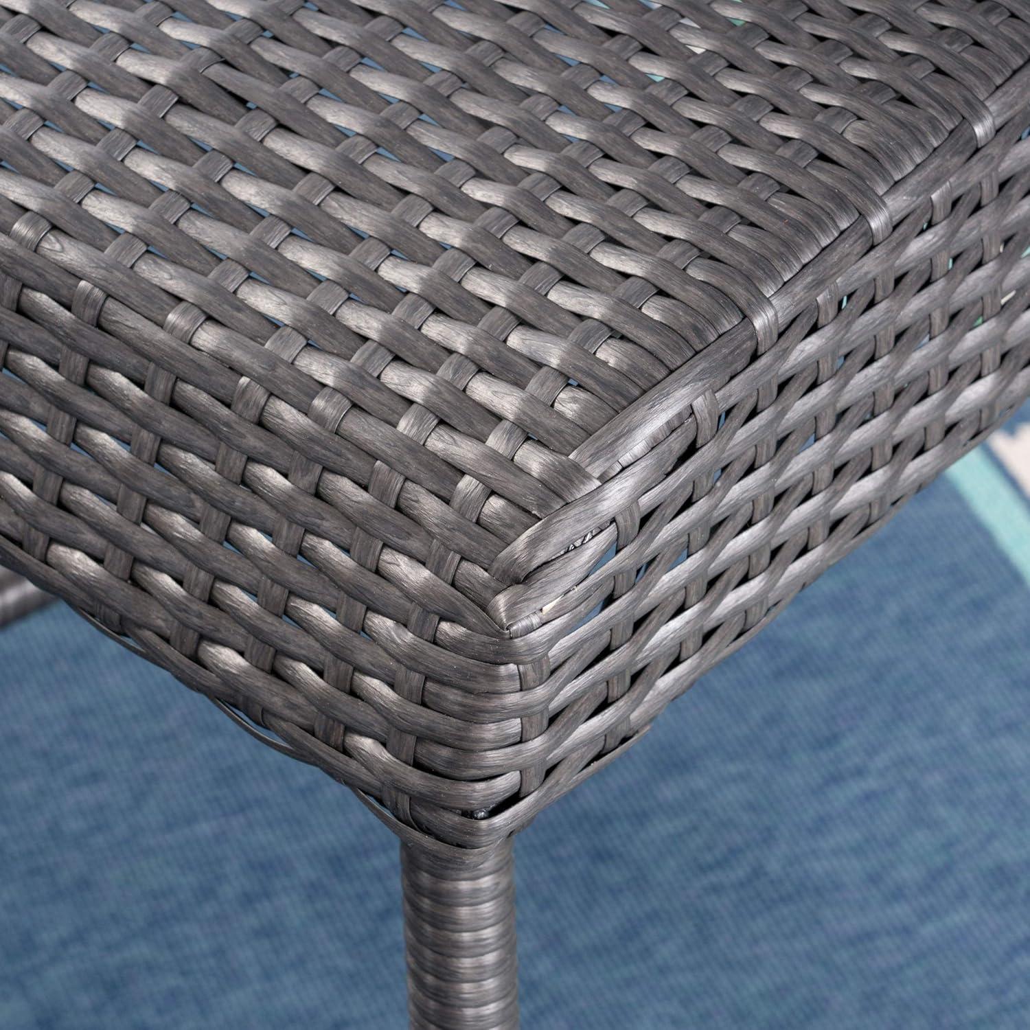 image:imageChristopher Knight Home Jiro Outdoor Wicker Barstool Gray