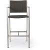Christopher Knight Home Cape Coral Outdoor Wicker Bar Stools, 4-Pcs Set, Grey