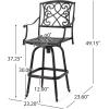 Christopher Knight Home Santa Maria Barstool, Shiny Copper