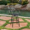 Christopher Knight Home Santa Maria Barstool, Shiny Copper