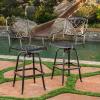 Christopher Knight Home Santa Maria Barstools, 2-Pcs Set, Bronze