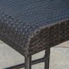 Sandy Point Patio Furniture ~ Wicker Outdoor Bar Stool (Set of 2)