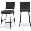 Sandy Point Patio Furniture ~ Wicker Outdoor Bar Stool (Set of 2)