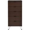 Christopher Knight Home Norcross Chest, Walnut + Matte Black
