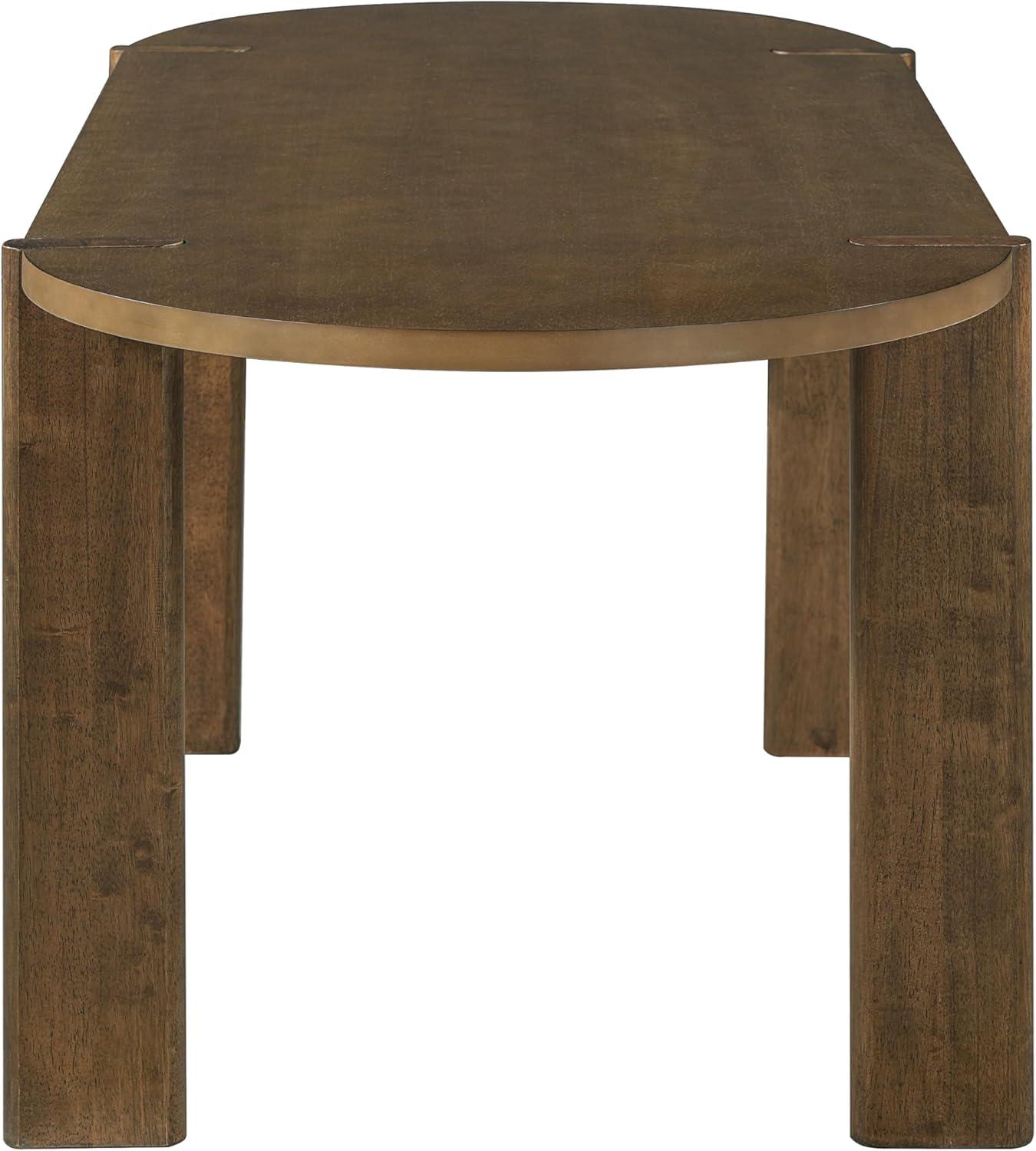 image:imageChristopher Knight Home 7 Piece Oval Dining Table Set for 6 Solid Wood Farmhouse Dining Set 71 Inch Kitchen Table with 6 Upholstered Chairs Rustic Modern Dining Room Set Walnut Beige