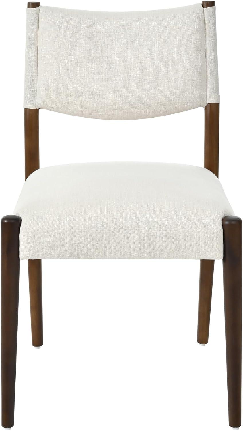 image:imageChristopher Knight Home 7 Piece Oval Dining Table Set for 6 Solid Wood Farmhouse Dining Set 71 Inch Kitchen Table with 6 Upholstered Chairs Rustic Modern Dining Room Set Walnut Beige