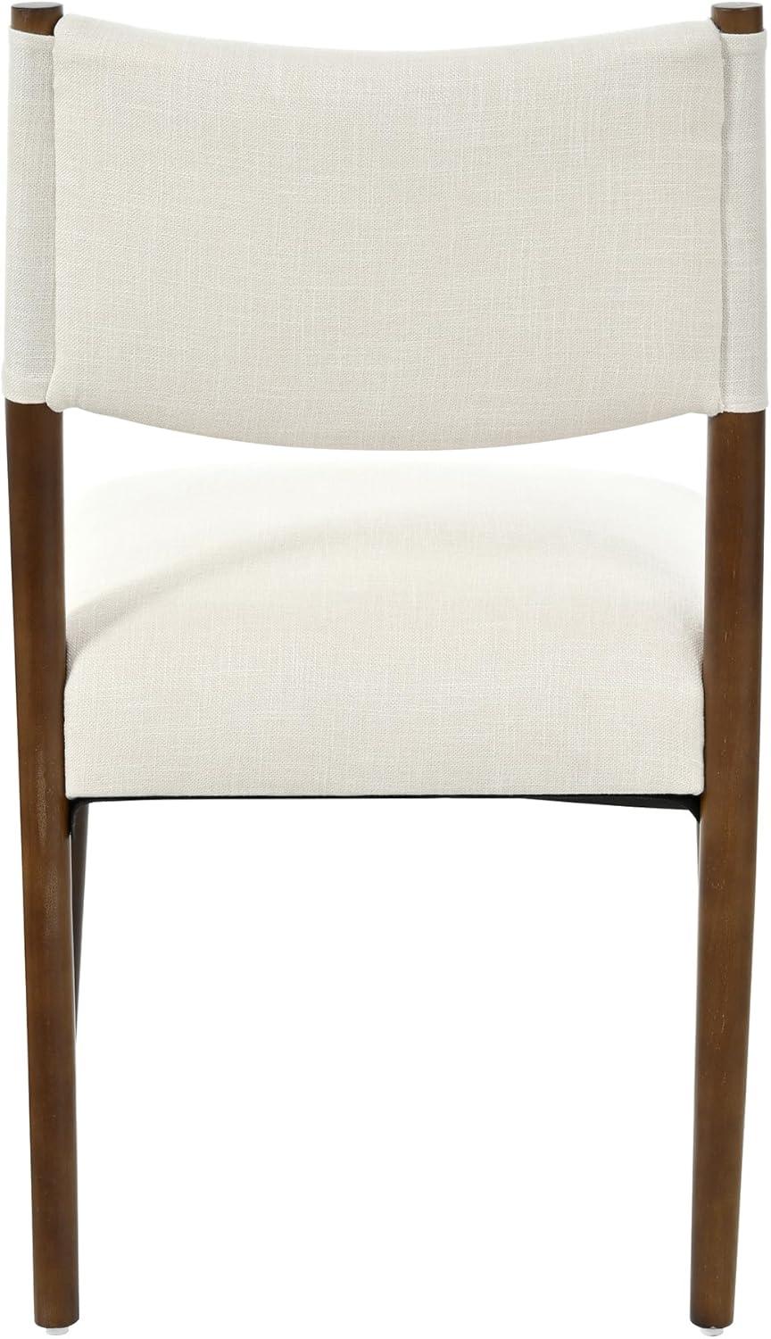 image:imageChristopher Knight Home 7 Piece Oval Dining Table Set for 6 Solid Wood Farmhouse Dining Set 71 Inch Kitchen Table with 6 Upholstered Chairs Rustic Modern Dining Room Set Walnut Beige